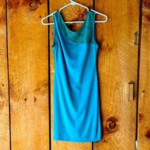 Beautiful sea green mini bodycon dress bought in LA boutique